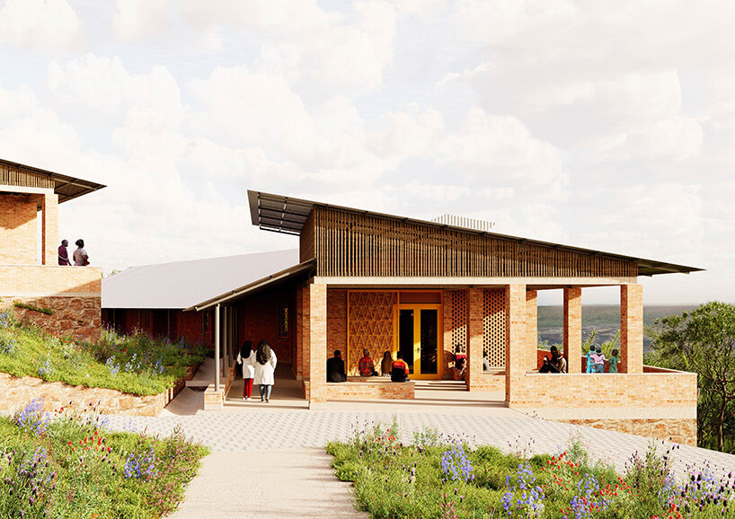 kéré architecture shapes clinic across hillside in burundi to expand rural healthcare access - 4
