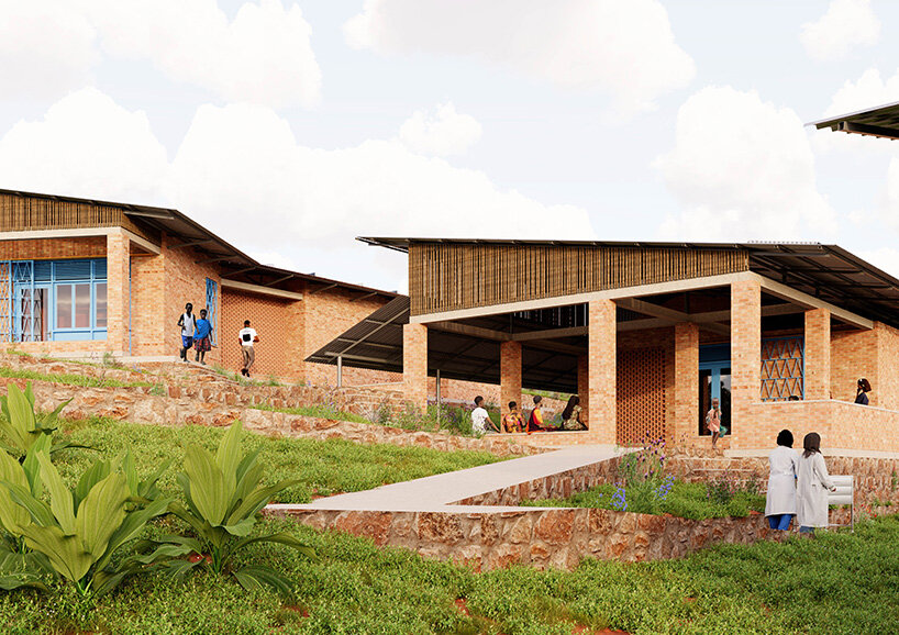 kéré architecture shapes clinic across hillside in burundi to expand rural healthcare access - 3