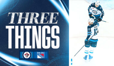 Vilardi leads Jets with goal, assist in win over Rangers