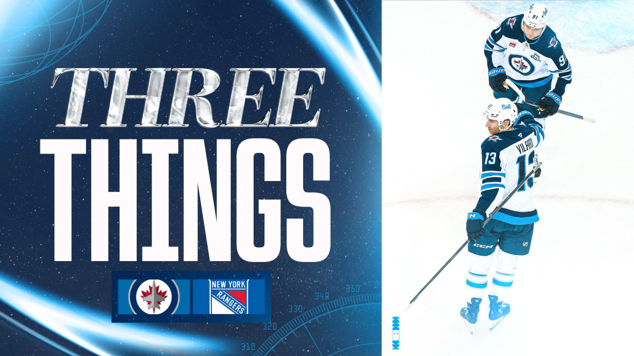 Vilardi leads Jets with goal, assist in win over Rangers
