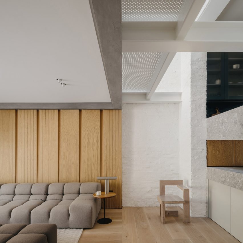 Interior of London house