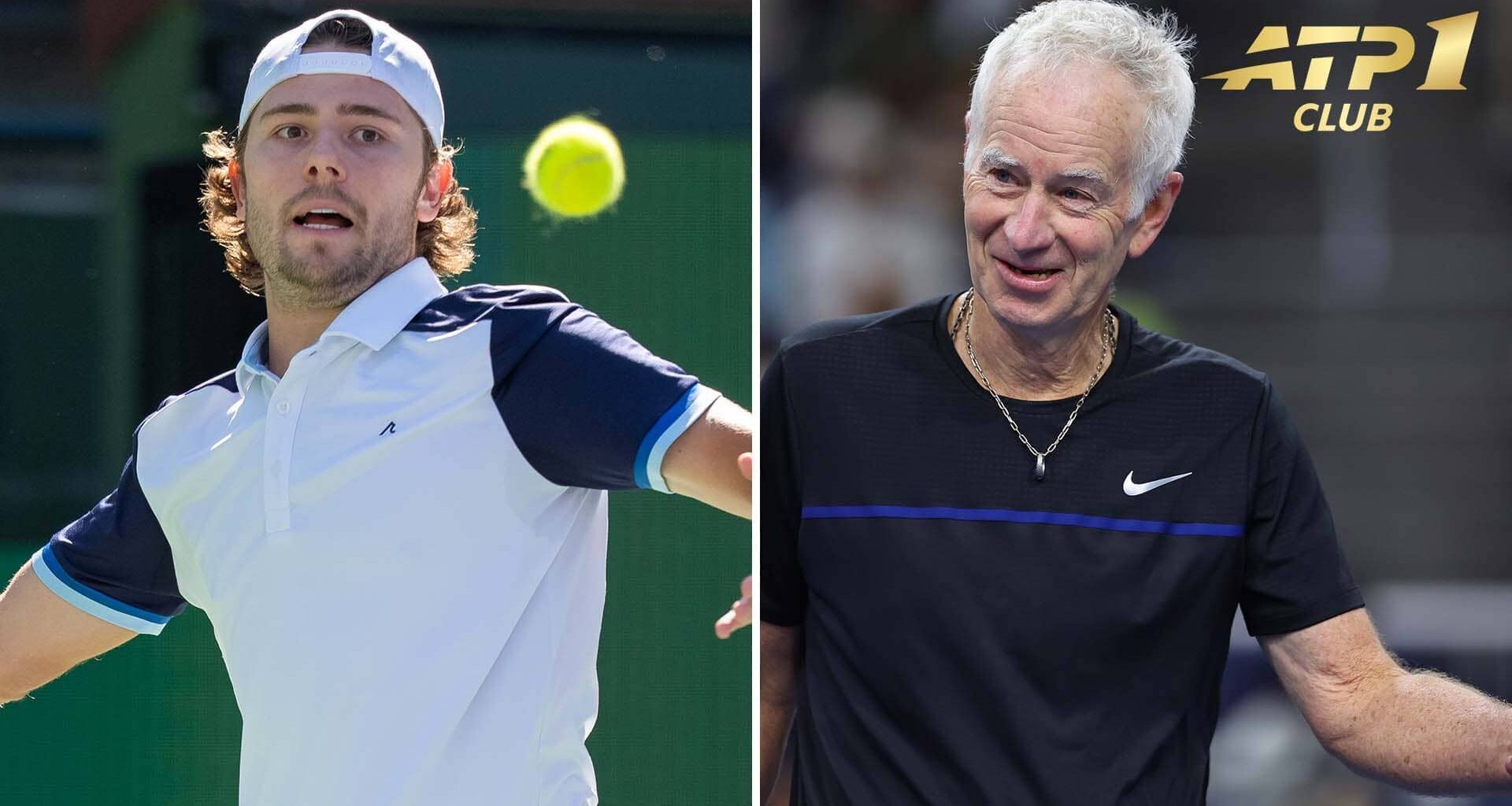 Aleksandar Kovacevic once received a scholarship to John McEnroe's eponymous academy.