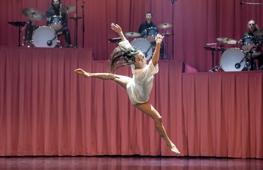 Nine drummers join nine dancers onstage for Stephanie Lake Company's Manifesto Apr. 16-18 at Vancouver Playhouse.