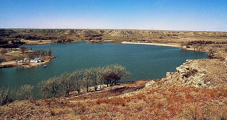 Lake Scott State Park in Kansas