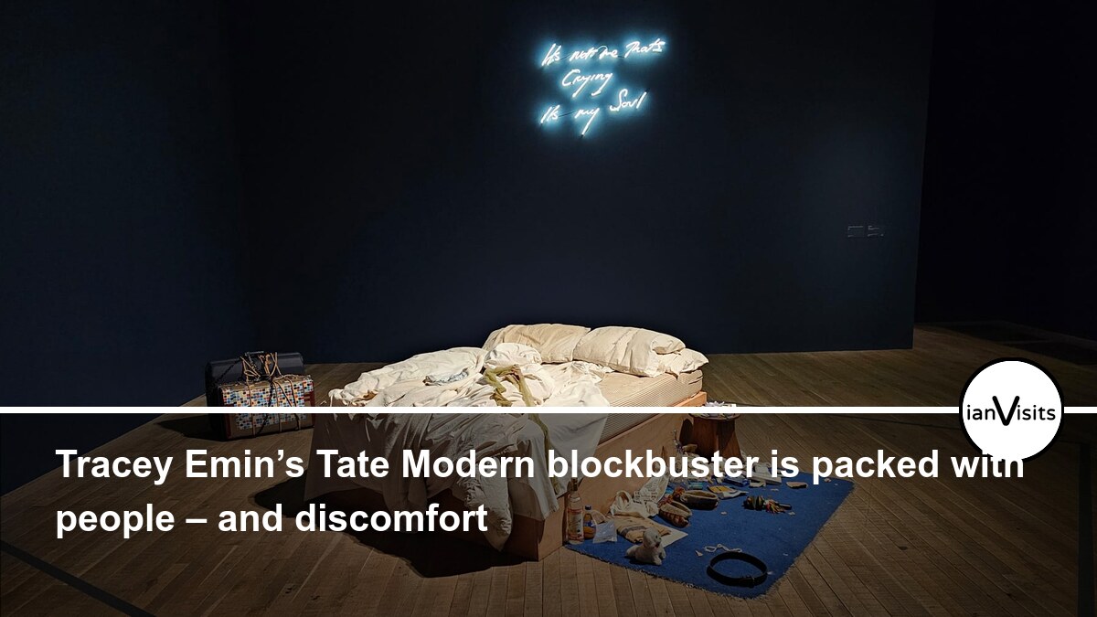 Tracey Emin’s Tate Modern blockbuster is packed with people – and discomfort