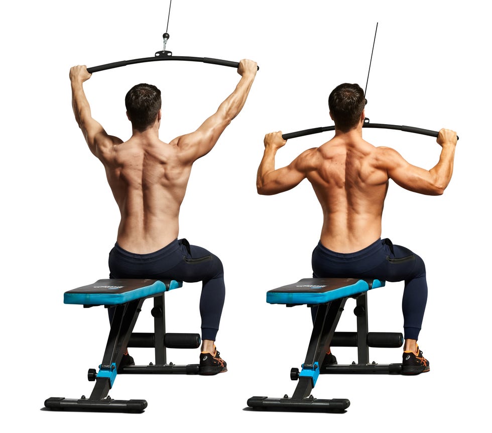lat pull down mens health
