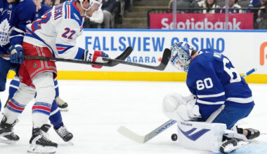 Maple Leafs victory eliminates Rangers from playoff contention
