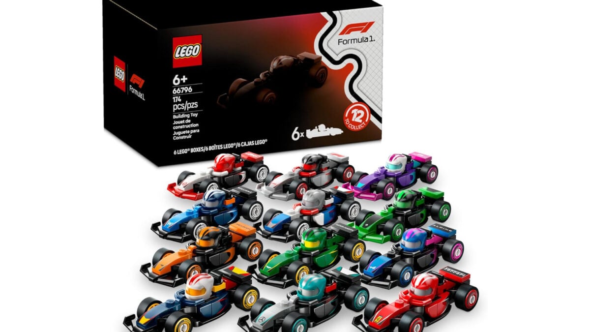 LEGO F1 Collectible Cars Drop to About $1.50 Each After 40% Off, 12 Car Toys Total (2 Per Box Across a 6-Pack)