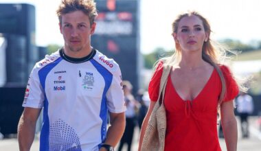 Liam Lawson's partner Hannah St John stuns fans with $350,000 F1 track diamond necklace
