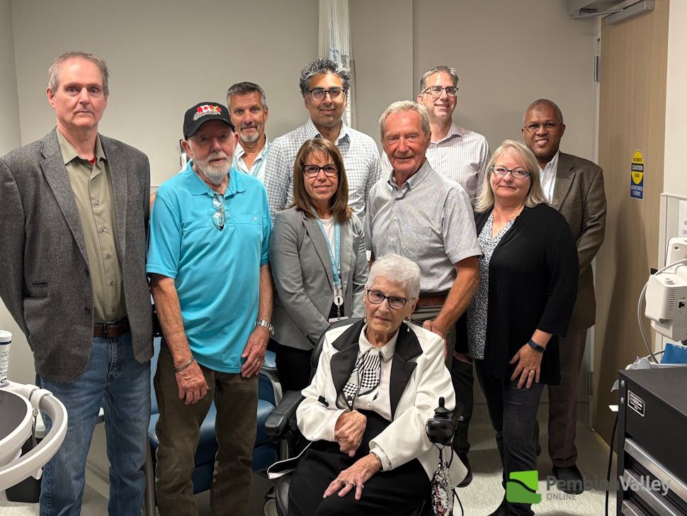 BTHC Foundation and Southern Health Staff in the new echocardiography suite