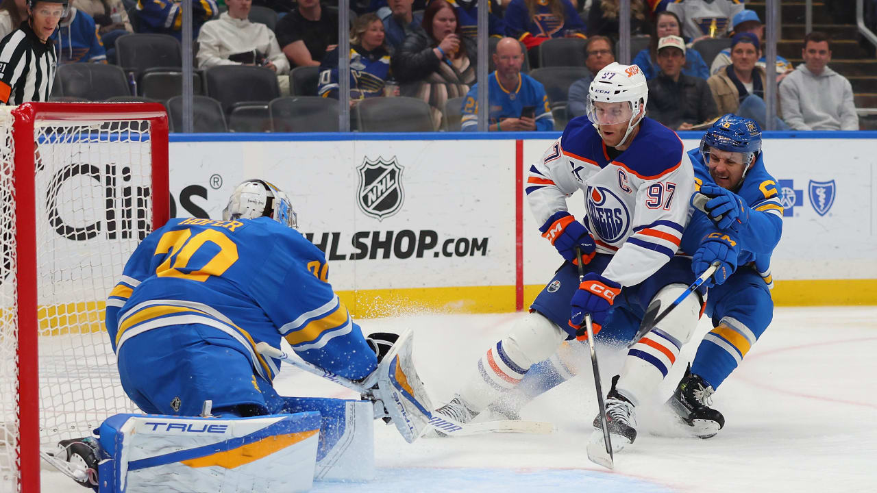 GAME RECAP: Blues 3, Oilers 2 (OT)