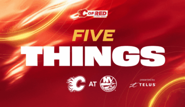 5 Things - Flames @ Islanders