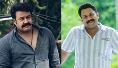 Mohanlal, Aju Varghese. Photo: Instagram