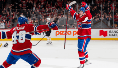 Caufield lifts Canadiens past Bruins in OT