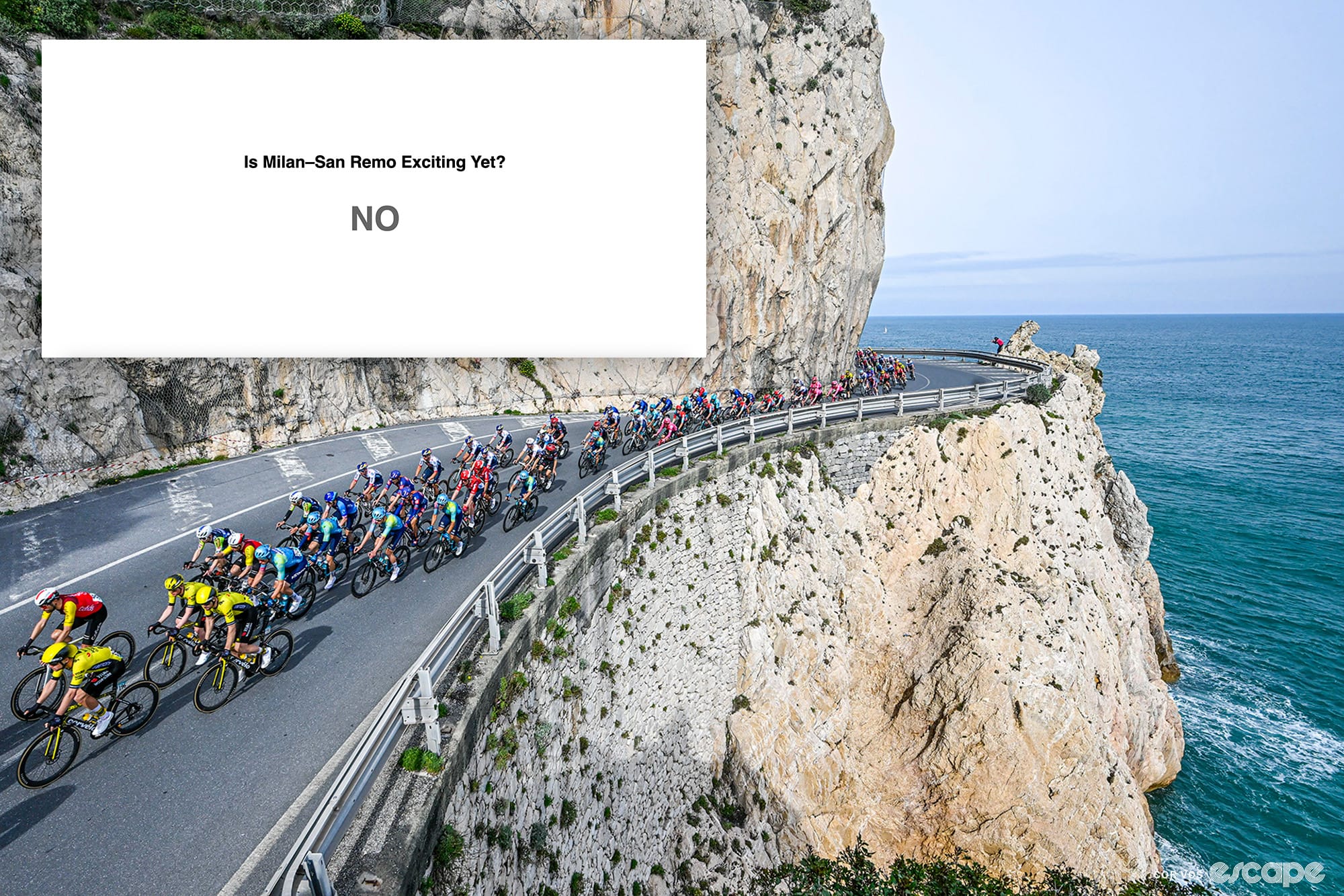 'Is Milan-San Remo exciting yet?' Meet Matt, the genius behind the site