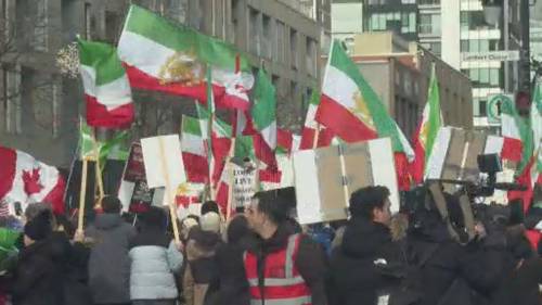 Montreal rallies reflect split over U.S., Israeli intervention in Iran
