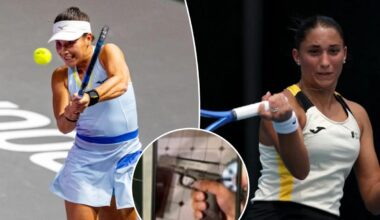 Creeps send female tennis pros photos of guns, threaten families if they doesn’t lose matches, terrifying messages reveal