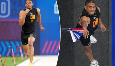 Taylen Green impresses with record day at NFL combine