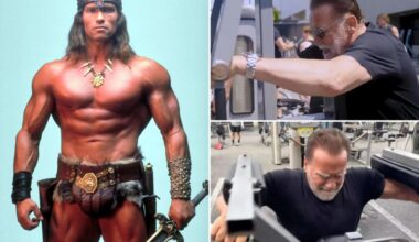Arnold Schwarzenegger bulks up for role in new ‘Conan the Barbarian’ movie