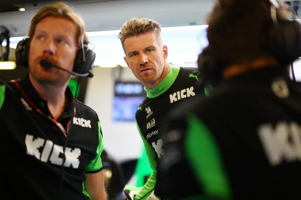 Nico Hulkenberg and Steven Petrik at Sauber