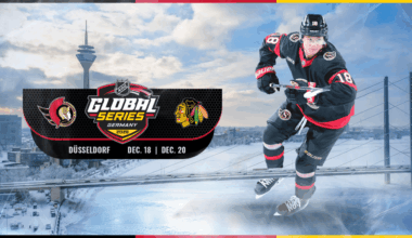 Stützle thrilled to play in front of his family and friends