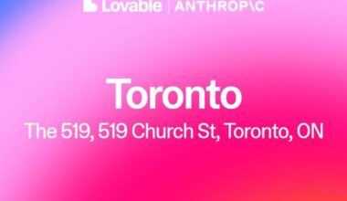 Toronto x SheBuilds on Lovable for International Women's Day