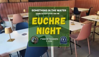 Euchre Night at Something in the Water Toronto