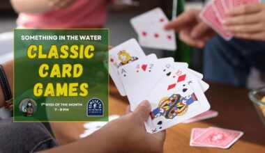 Classic Card Games at Something in the Water Toronto