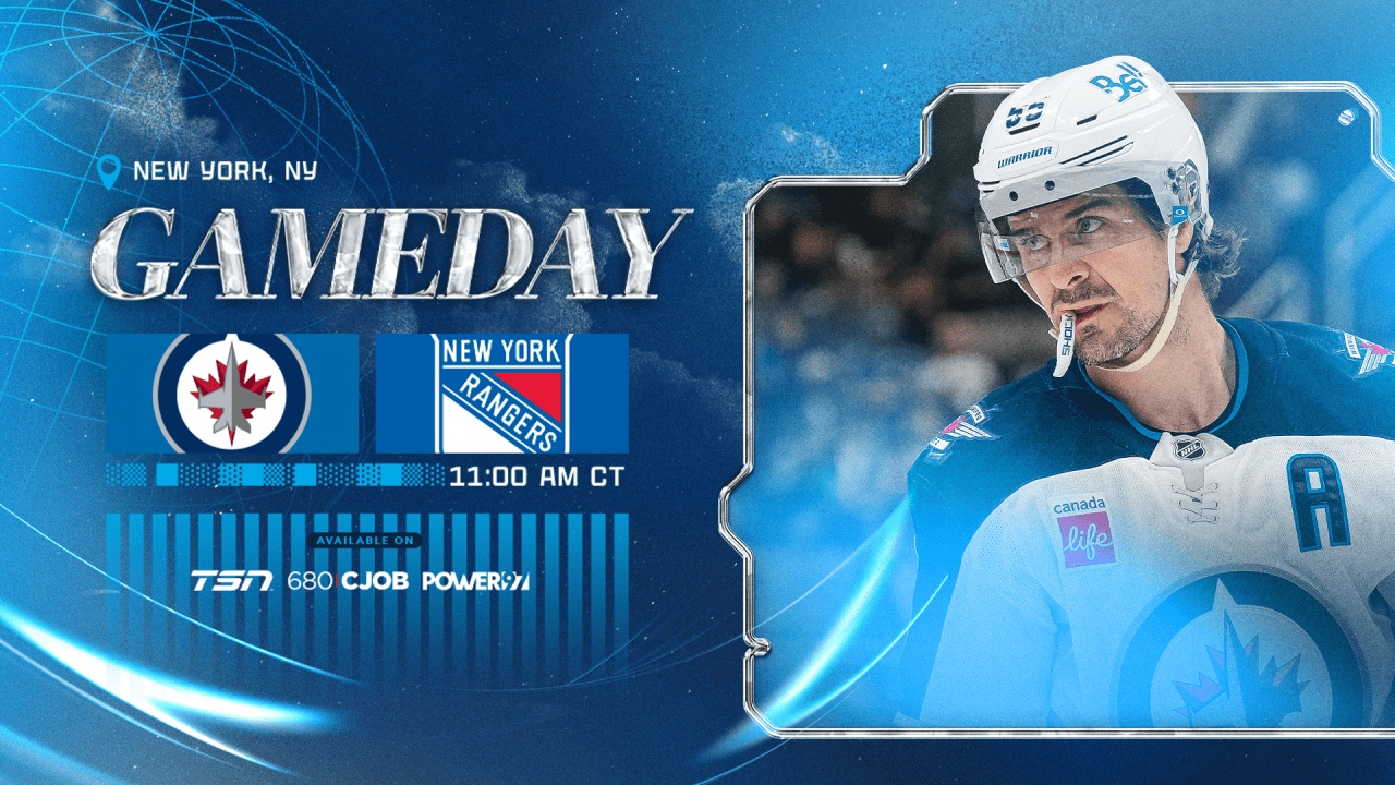 GAMEDAY: Jets at Rangers | Winnipeg Jets
