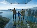 Malahat SkyWalk's new glass cube experience will suspend visitors 250 metres above sea level starting in May.