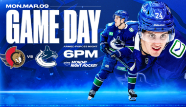 Game Notes: Canucks vs. Senators