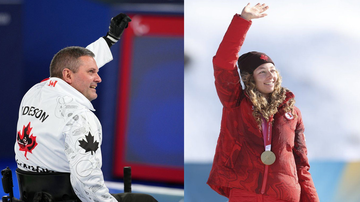 Wilkie, Ideson named Canada's flag bearers for Paralympics closing ceremony