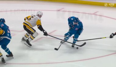 PIT@COL: Silovs with a great save against Nazem Kadri