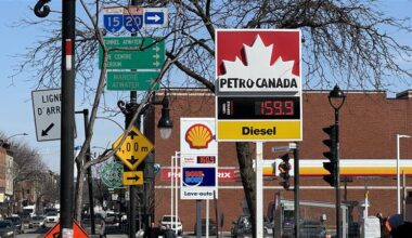 Middle East tensions push Montreal gas prices up