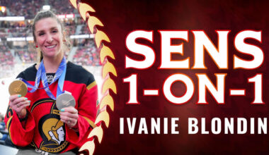 Ivanie Blondin Rights the Bell Ahead of Sens vs Habs