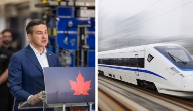 Pierre Poilievre is trying to derail the Toronto–Quebec City high-speed rail project