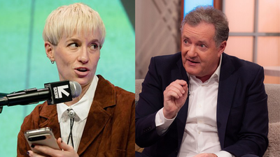 Piers Morgan attacks Megan Rapinoe’s silence while Iranian women’s soccer players request asylum in Australia after anthem controversy