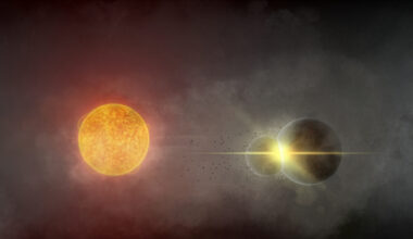 Possible Planet Collision Detected Around Distant StarMeta Description