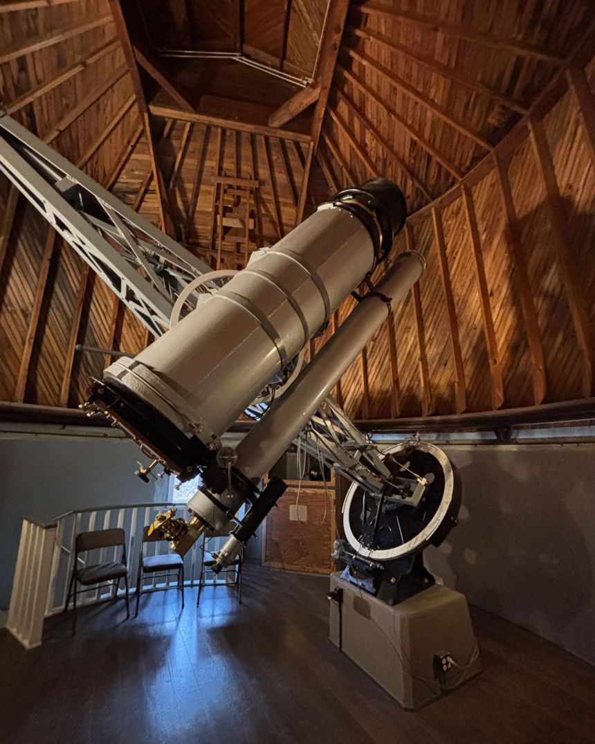 The Pluto Discovery Telescope, open to the public on the grounds of Flagstaff's Lowell Observatory, is in the same spot as when astronomer Clyde Tombaugh used it to discover what was first known as 