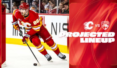 Projected Lineup - Flames vs. Panthers
