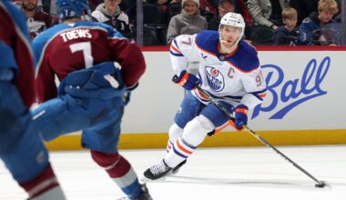 PROJECTED LINEUP: Oilers vs. Avalanche