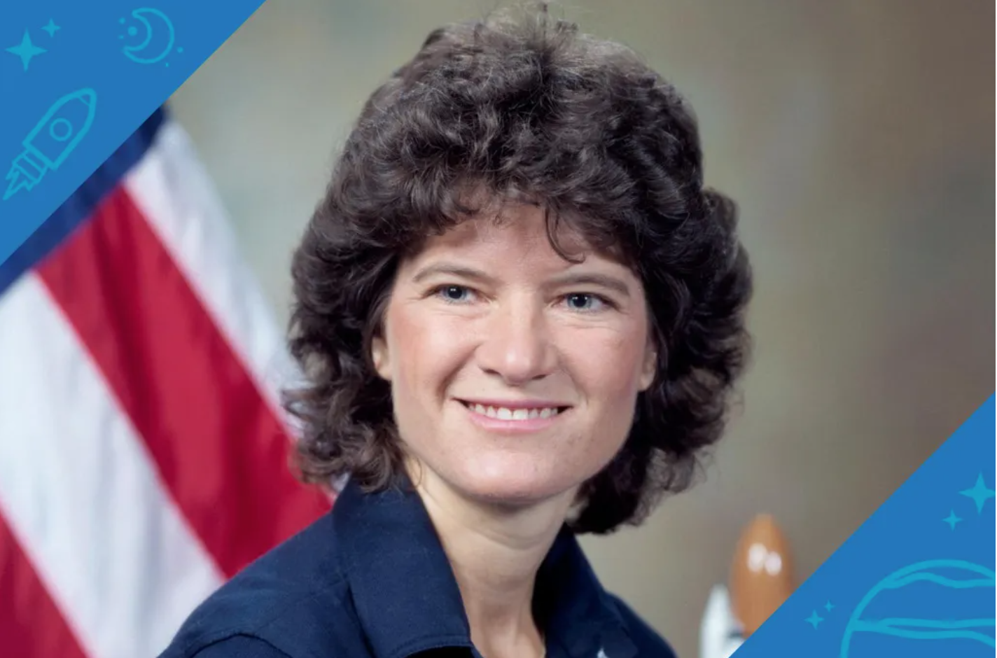 a portrait of a female NASA astronaut