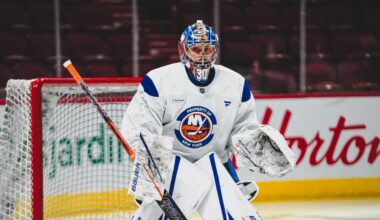Isles Day-to-Day: Sorokin to Start, Line Changes in Montreal