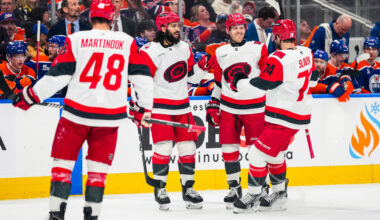 Recap: Canes Double Up Oilers In Edmonton