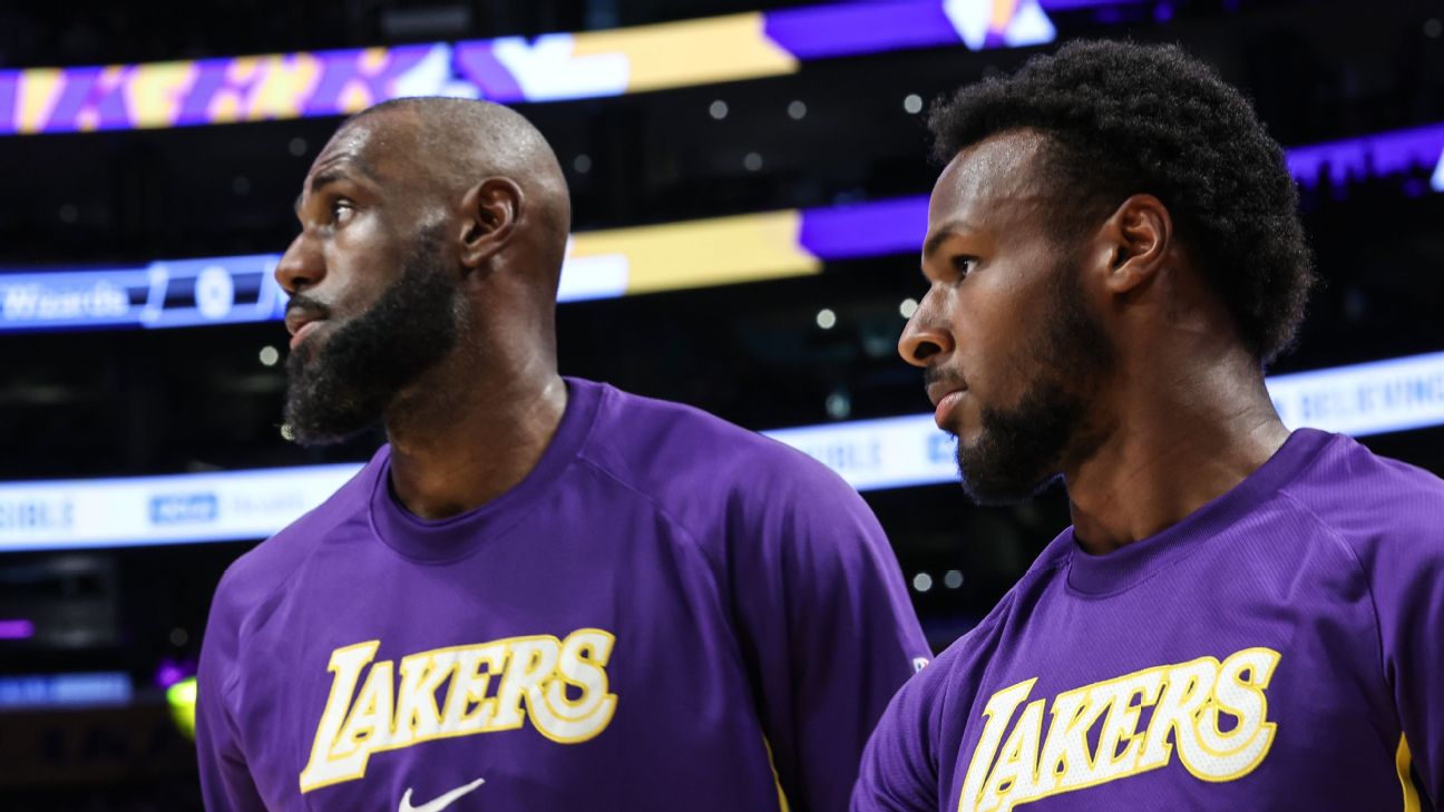 LeBron James confirms shattered backboard in 1-on-1 vs. Bronny