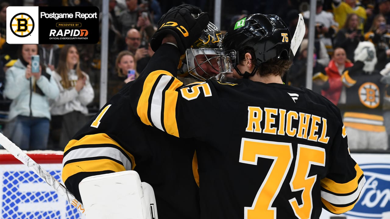 Reichel Posts Two Points In Bruins Debut, Win Over Winnipeg