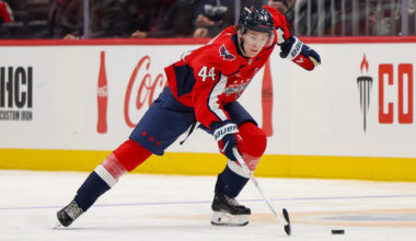 NHL EDGE stats: Cole Hutson’s upside after debut with Capitals