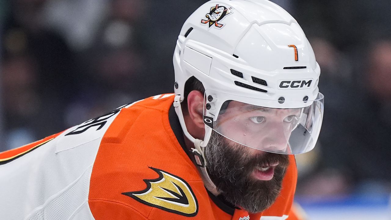 Ducks captain Radko Gudas out against Oilers with injury