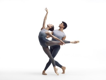 New company Ballet Vancouver presents its inaugural program April 23-25 at Vancouver Playhouse. Pictured: Jonatan Lujan and Stephanie Petersen.