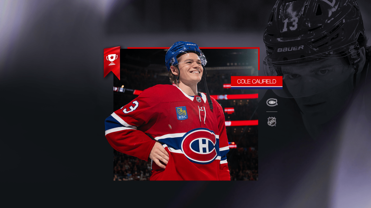 Caufield named NHL’s third star of the week